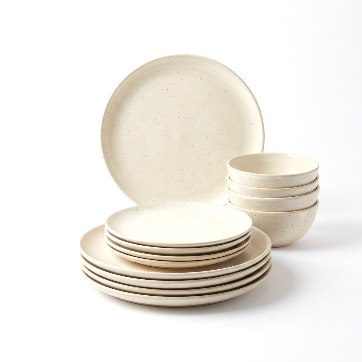 Hand-Thrown Dinnerware Set (12-Piece)